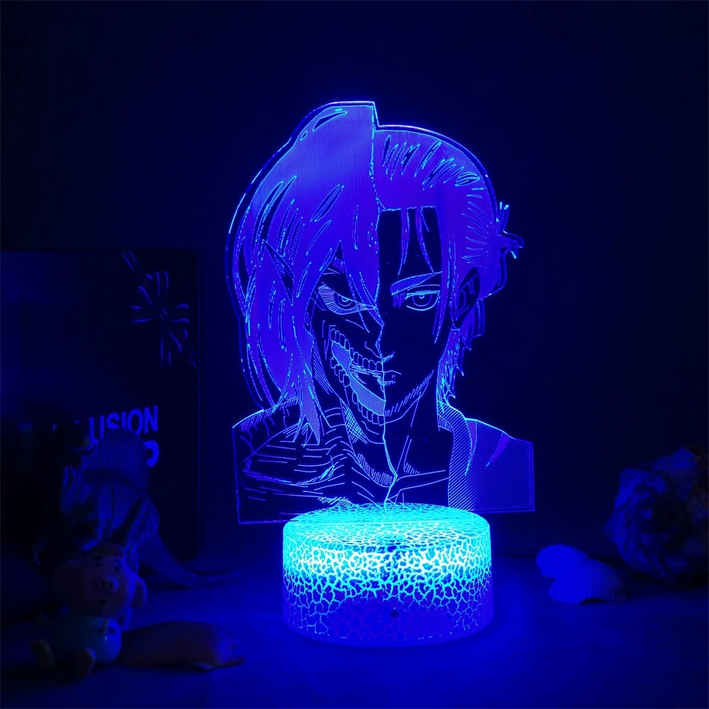 Lampe Attaque Des Titans</br> Eren Moitiée Titan – Image 6