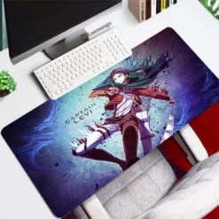 Tapis De Souris Attaque Des Titans</br> Captain Levi