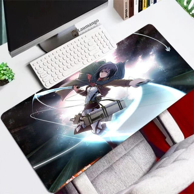 Tapis De Souris Attaque Des Titans</br> Mikasa Attaque Sabre