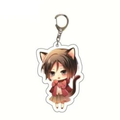 Porte-clés Attaque Des Titans</br> Mikasa Chat