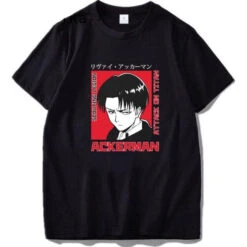 T-shirt Attaque Des Titans</br> ACKERMAN