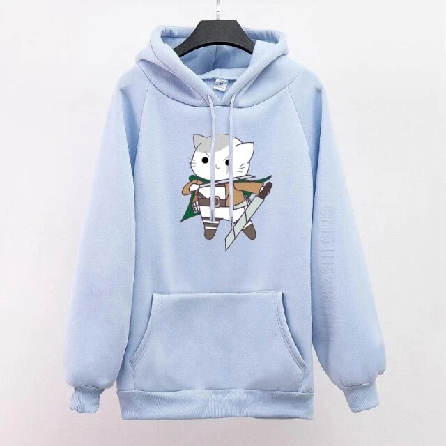 Sweat Attaque Des Titans</br> Soldat Des Murs Cat – Image 10