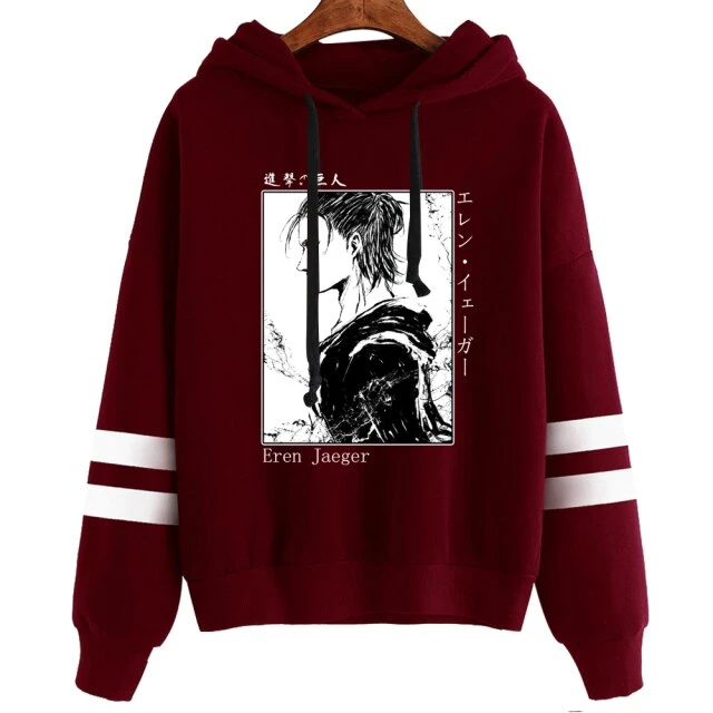 Sweat Attaque Des Titans</br> Profil D'Eren Saison 4 – Image 2