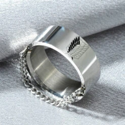 Bague Attaque Des Titans</br> Bataillon D'Exploration Chainette