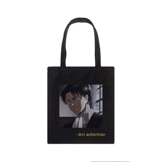 Tote Bag Attaque Des Titans</br> Levi Ackerman – Image 5