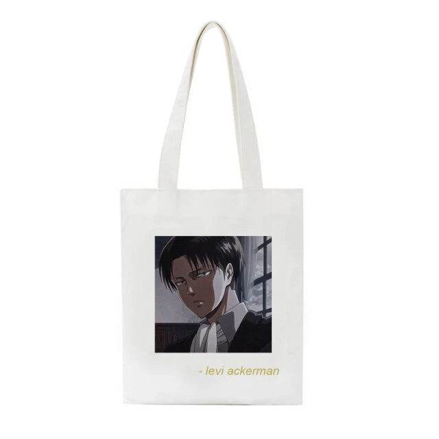 Tote Bag Attaque Des Titans</br> Levi Ackerman – Image 7