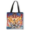 Tote Bag Attaque Des Titans</br> Titan D'Eren Couleur