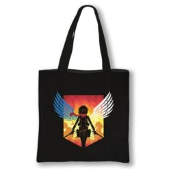 Tote Bag Attaque Des Titans</br> Mikasa Ailes