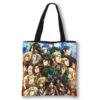 Tote Bag Attaque Des Titans</br> Personnages SNK
