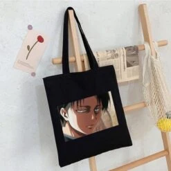 Tote Bag Attaque Des Titans</br> Livaï Indifférent