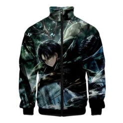 Veste Col Montant Attaque Des Titans</br> Livaï Ackerman
