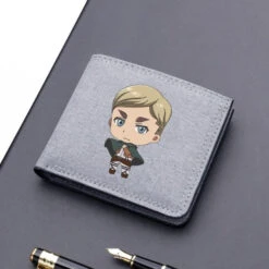 Portefeuille Attaque Des Titans</br> Erwin Smith Kawaii