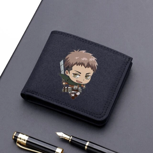Portefeuille Attaque Des Titans</br> Jean Kawaii – Image 2