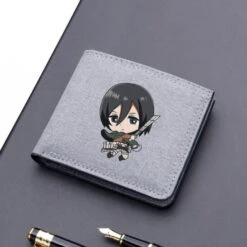 Portefeuille Attaque Des Titans</br> Mikasa Kawaii