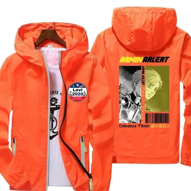 Veste Coupe-vent Attaque Des Titans</br> Armin Arlert – Image 2