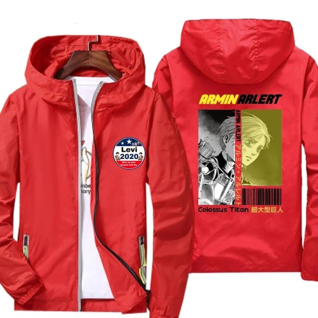 Veste Coupe-vent Attaque Des Titans</br> Armin Arlert – Image 3