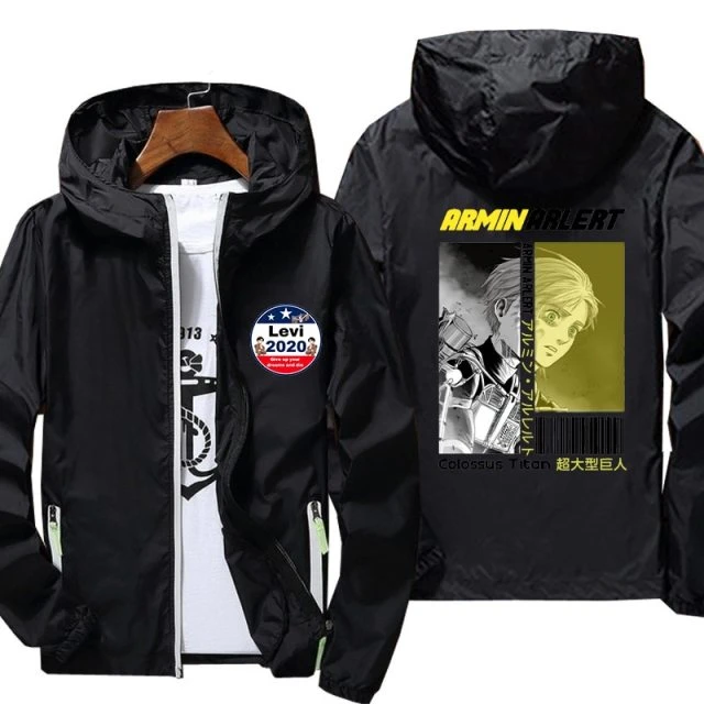 Veste Coupe-vent Attaque Des Titans</br> Armin Arlert – Image 7