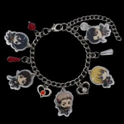 Bracelet Attaque Des Titans</br> Personnages Breloque