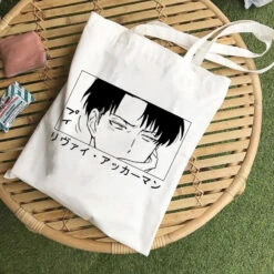 Tote Bag Attaque Des Titans</br> Livaï Ennui