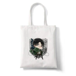 Tote Bag Attaque Des Titans</br> Livaï Chibi