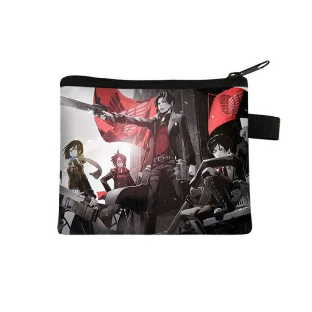 Porte-monnaie Attaque Des Titans</br> Escouade Livai
