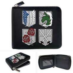 Portefeuille Attaque Des Titans</br> 4 Divisions De L'armée