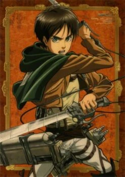 Poster Attaque Des Titans</br> Recrue Eren