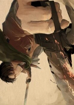 Poster Attaque Des Titans</br> Sabre De Levi