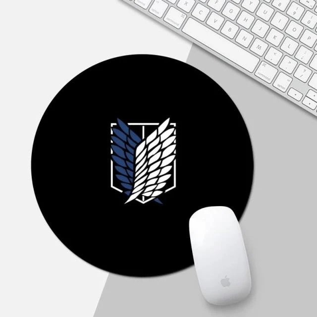 Tapis De Souris Attaque Des Titans</br> Logo Bataillon D'Exploration Minimal