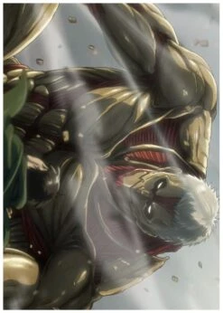 Poster Attaque Des Titans </br> Menace Du Titan Cuirassé
