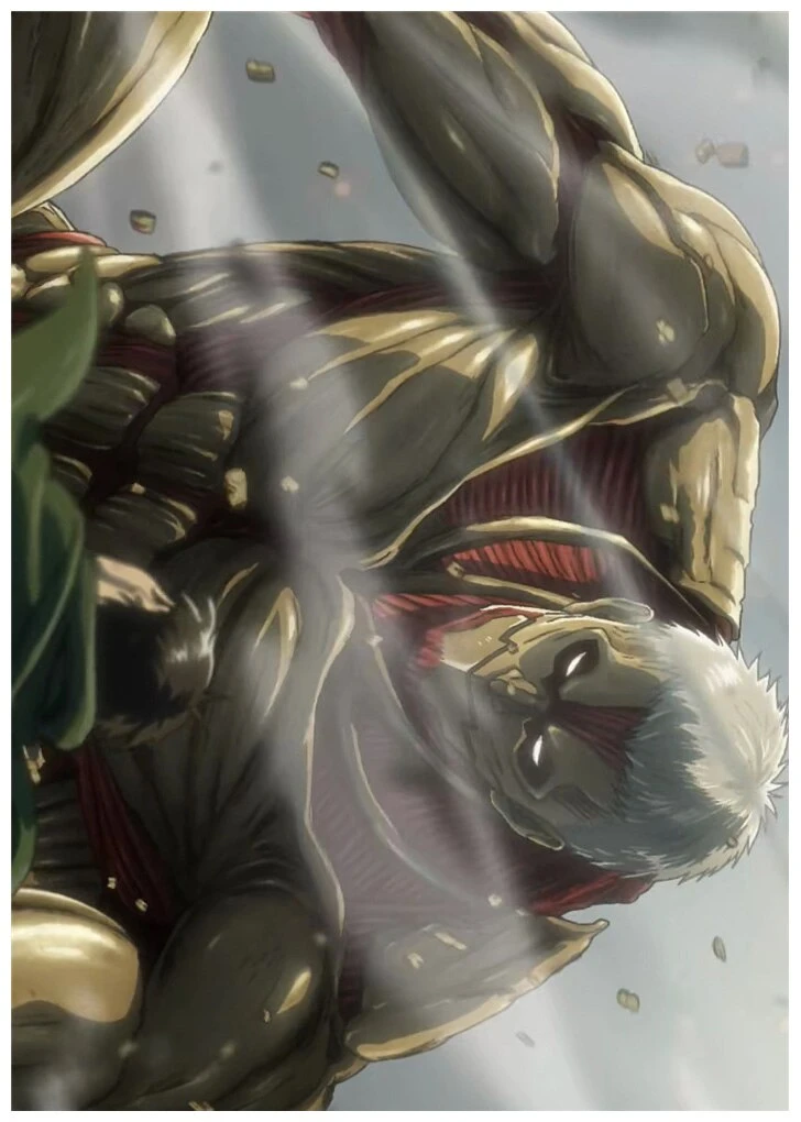 Poster Attaque Des Titans </br> Menace Du Titan Cuirassé