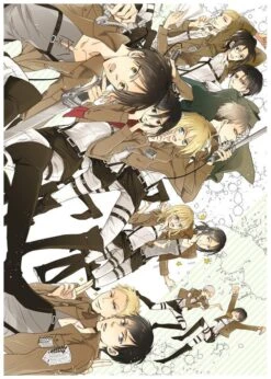 Poster Attaque Des Titans </br> Squad Personnages