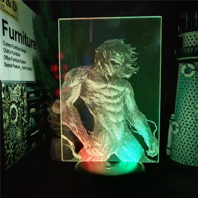 Lampe Attaque Des Titans </br> Menace Du Titan Assaillant – Image 2