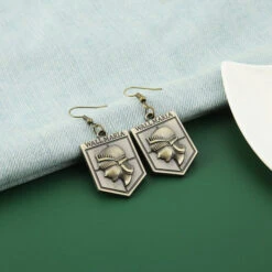 Boucles D'oreilles Attaque Des Titans </br> Mur Maria