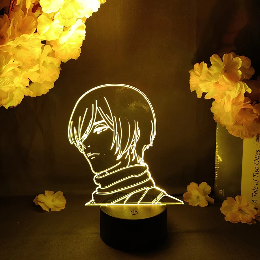 Lampe Attaque Des Titans </br> Visage Mikasa Saison 4 – Image 6