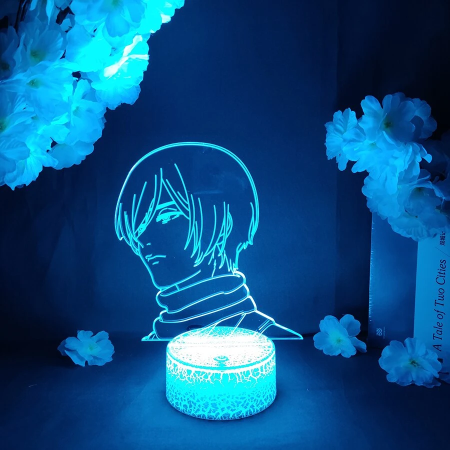 Lampe Attaque Des Titans </br> Visage Mikasa Saison 4