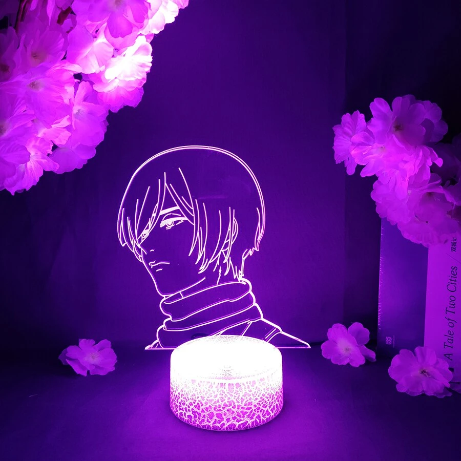 Lampe Attaque Des Titans </br> Visage Mikasa Saison 4 – Image 4