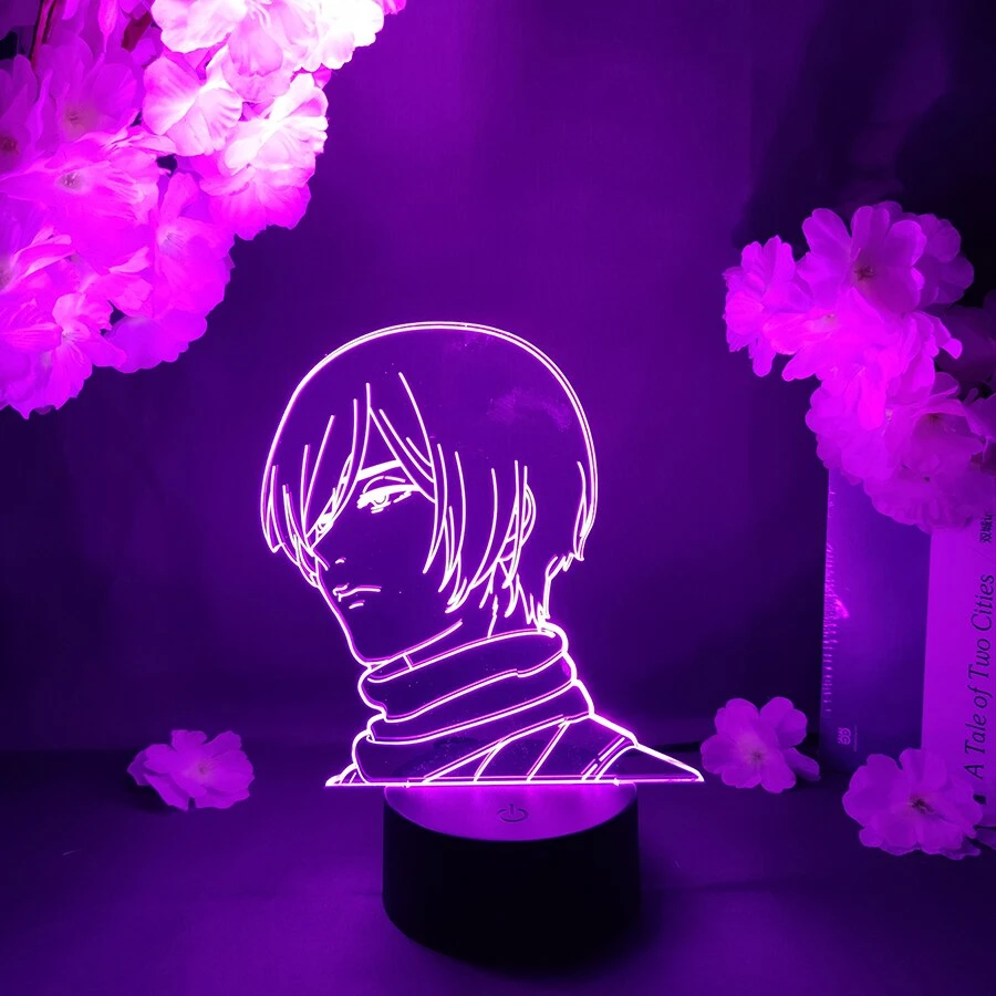 Lampe Attaque Des Titans </br> Visage Mikasa Saison 4 – Image 7