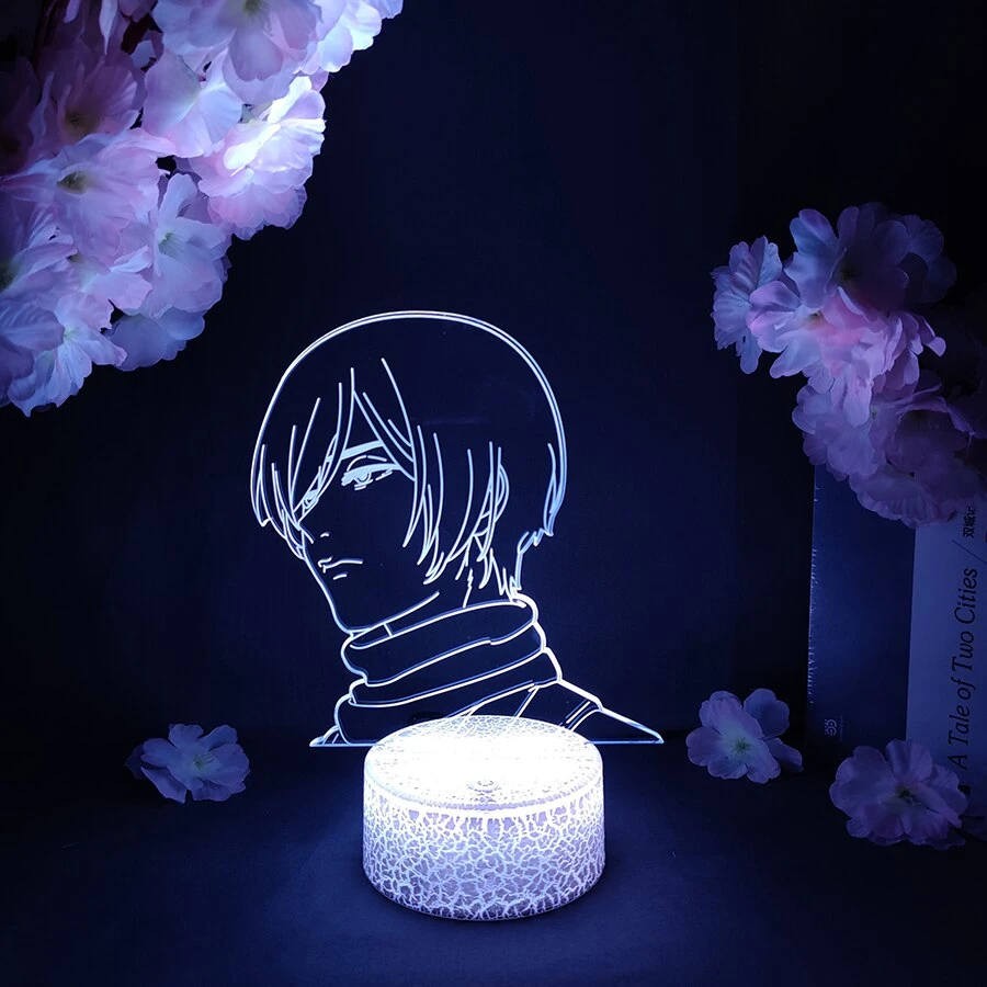 Lampe Attaque Des Titans </br> Visage Mikasa Saison 4 – Image 3
