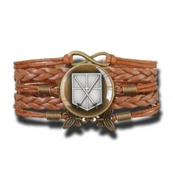 Bracelet Attaque Des Titans </br>Brigade D'Entraînement Vintage