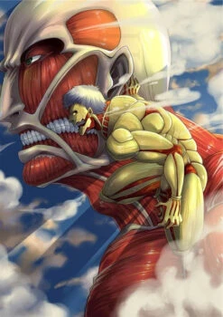 Poster SNK</br>Titan Cuirassé Et Colossal