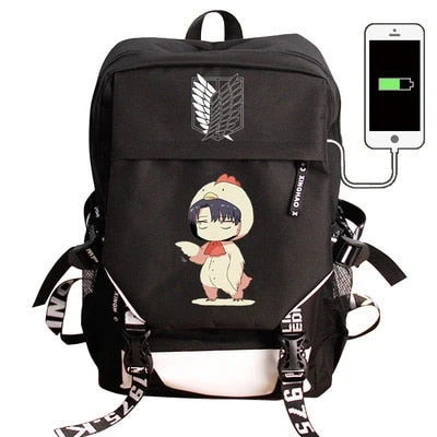 Sac Ă Dos Attaque Des Titans</br> Levi Ackerman Poule