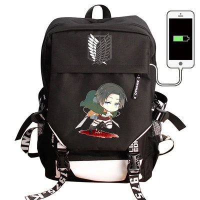 Sac Ă Dos Attaque Des Titans </br>Levi Ackerman