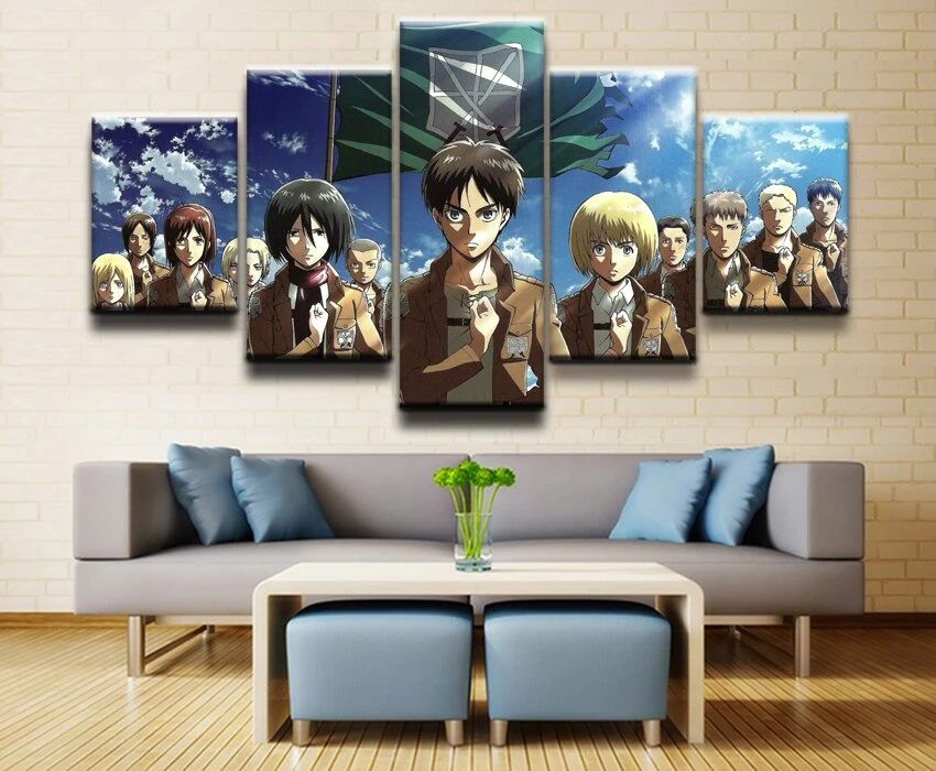 Tableau Attaque Des Titans </br>Brigade D'entraînement – Image 2