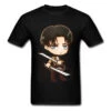 T-shirt Attaque Des Titans</br>Livai Ackerman Kawaii