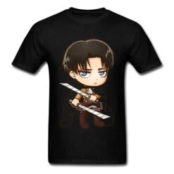 T-shirt Attaque Des Titans</br>Livai Ackerman Kawaii